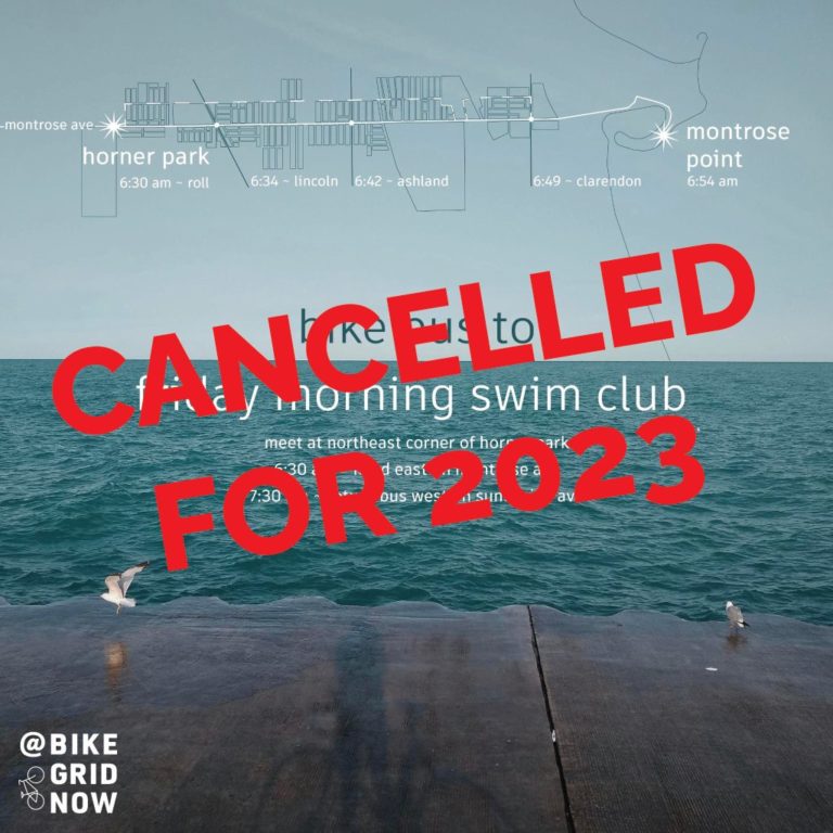 friday morning swim club cancelled flier